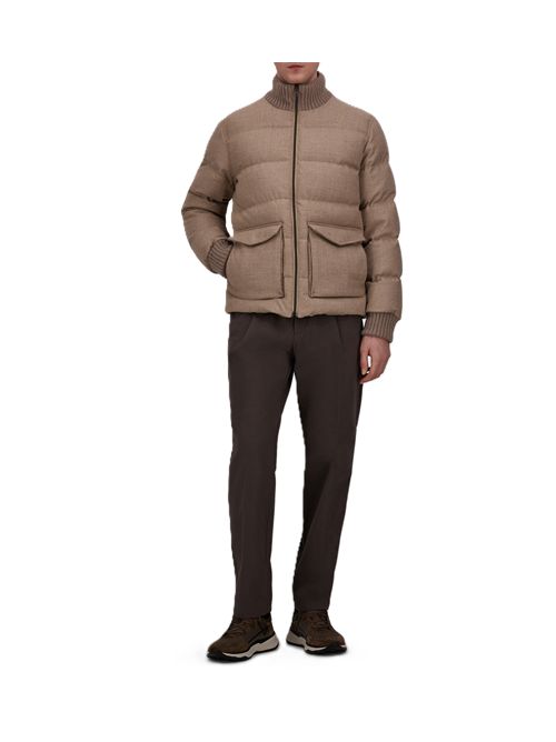 Bomber in tweed di lana HERNO | PI001412U334661986 CHANTILLY